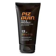 Sun Lotion Piz Buin Tan & Protect SPF 15 (150 ml) (150 ml)-Piz Buin