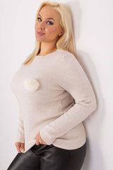 Jumper plus size model 190072 Factory Price Factory Price