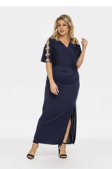 Plus size dress model 190961 Karko Karko