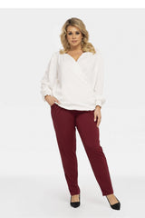 Plus size blouse model 190971 Karko Karko