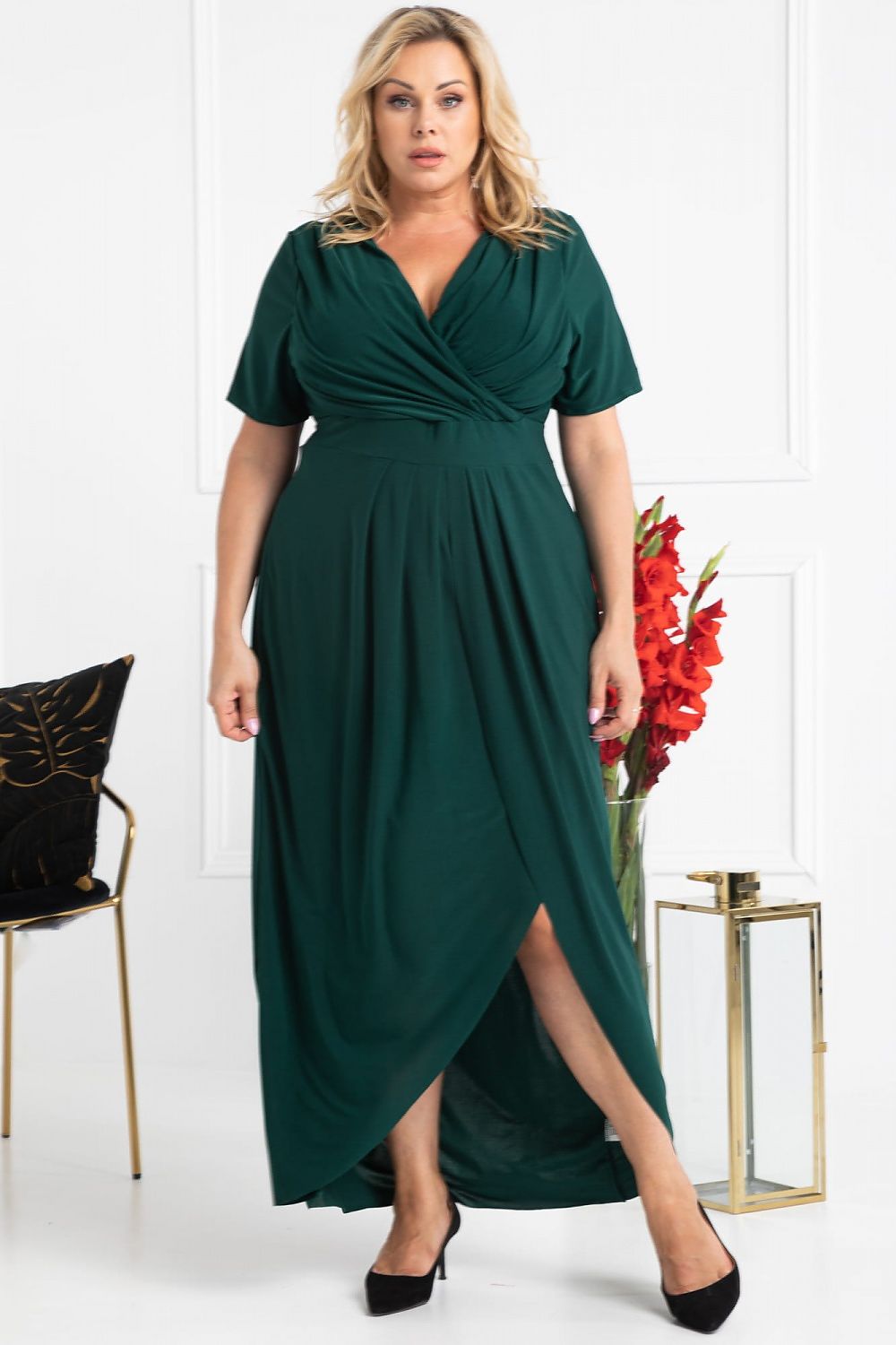 Plus size dress model 191372 Karko Karko