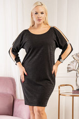 Plus size dress model 191385 Karko Karko