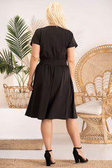 Plus size dress model 183387 Karko Karko