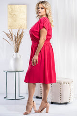 Plus size dress model 183386 Karko Karko