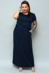 Plus size dress model 183390 Karko Karko