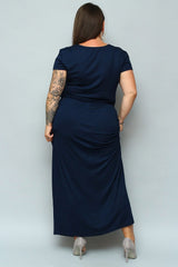 Plus size dress model 183390 Karko Karko